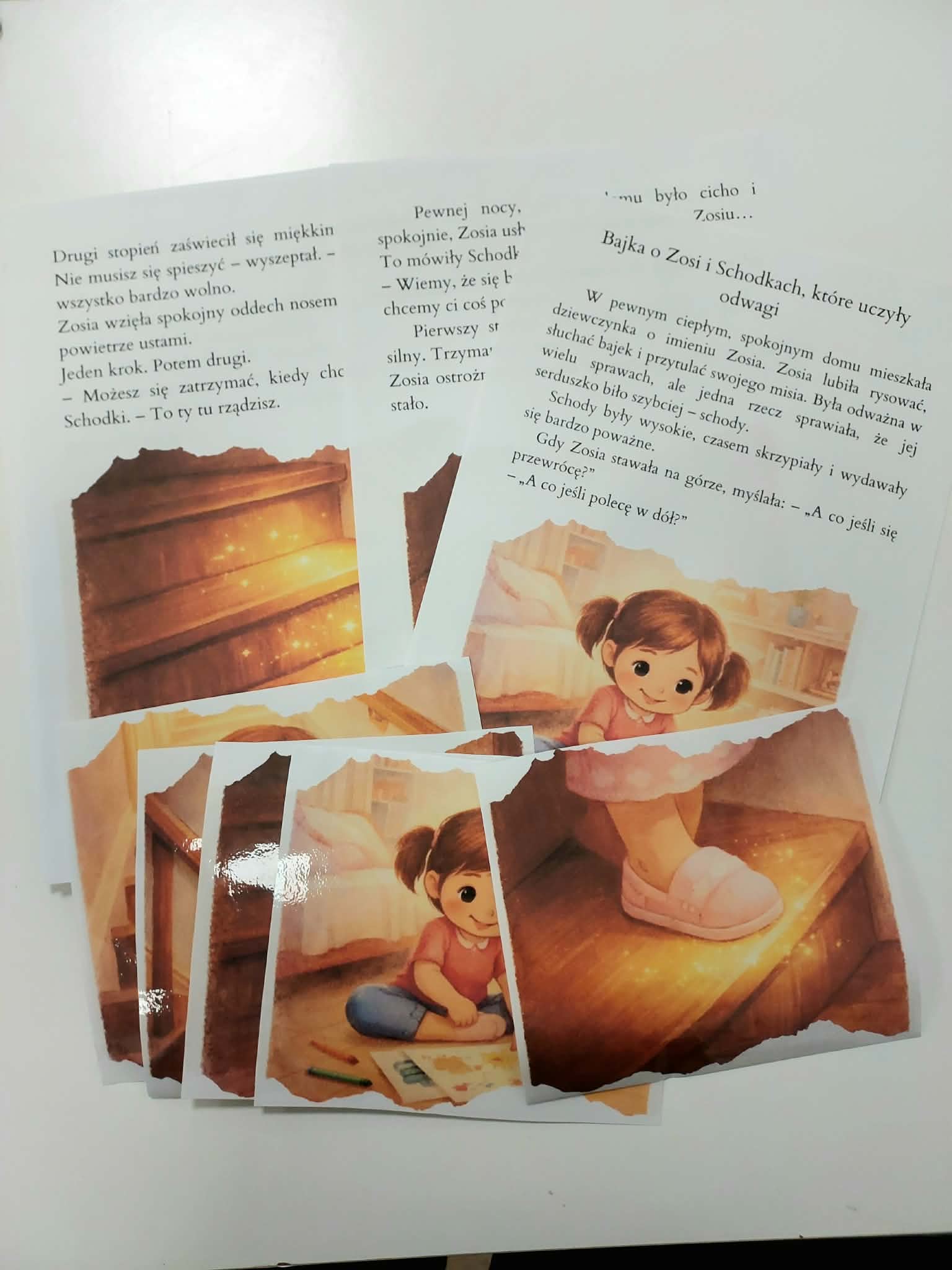 Zosia i schodki, które uczyły odwagi